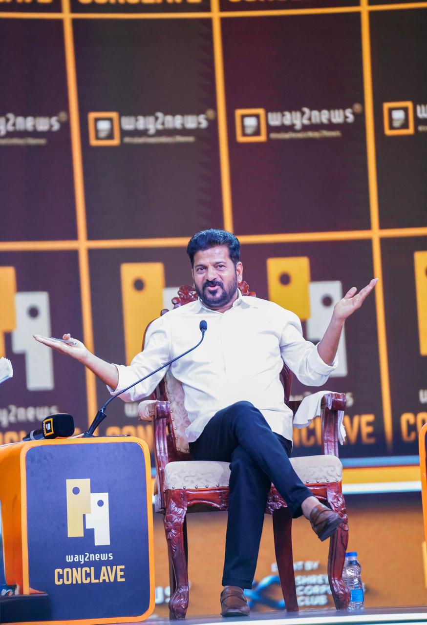 Hon’ble Chief Minister Sri A. Revanth Reddy Participated in Way2news conclave 2026 at JRC Convention, Hyderabad. — image 2