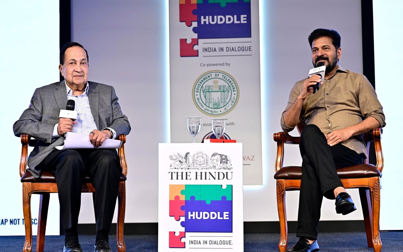 Hon’ble Chief Minister Sri A. Revanth Reddy Speaks at The Hindu Huddle 2026: India in Dialogue by The Hindu in Bengaluru.