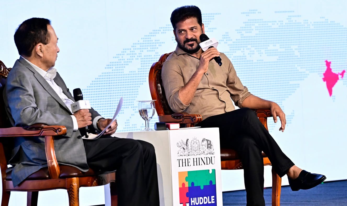 Hon’ble Chief Minister Sri A. Revanth Reddy Speaks at The Hindu Huddle 2026: India in Dialogue by The Hindu in Bengaluru. — image 2