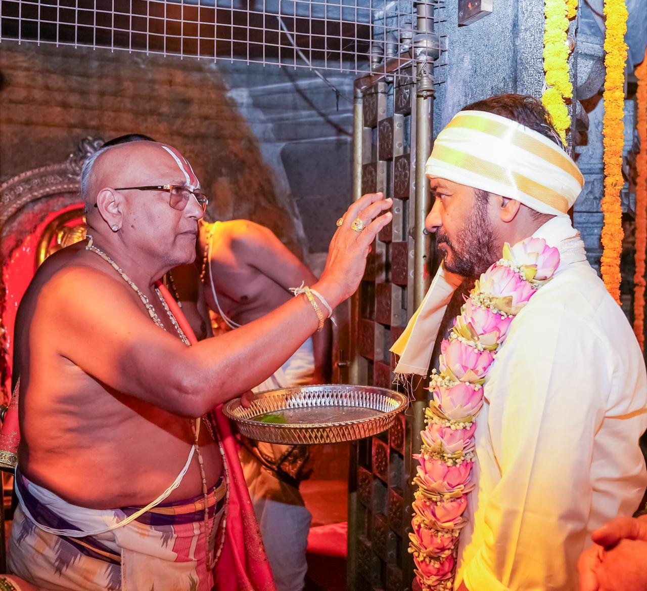 Hon’ble CM Sri A. Revanth Reddy Participated in Darshan and Pooja at Sri Lakshmi Narasimha Swamy Temple, Yadagirigutta, Yadadri Bhuvanagiri District
