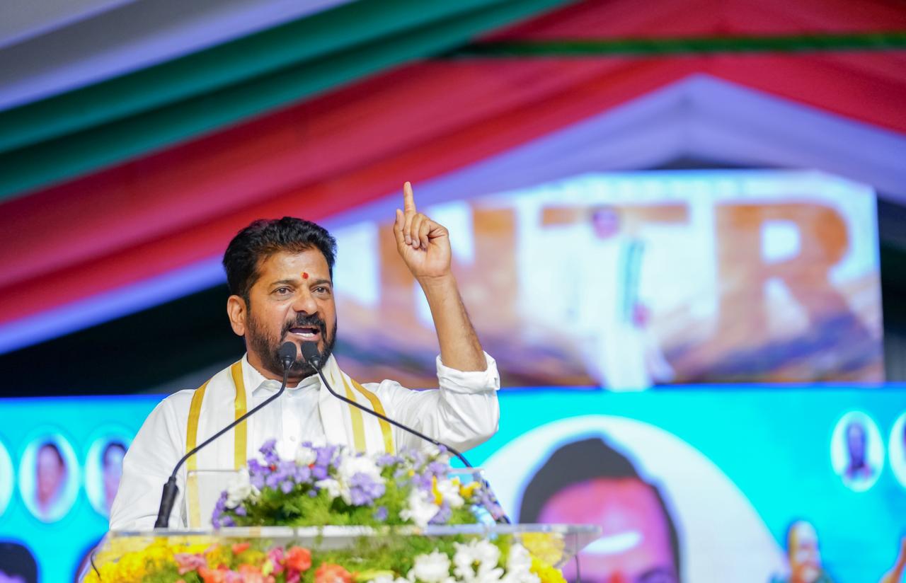 Hon’ble CM Sri A. Revanth Reddy Participated in the Unveiling of the Statue of Sri N.T. Rama Rao, former Chief Minister of AP at Maitri Vanam Junction, Hyd. — image 2